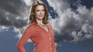 Shawnee Smith Cloudy Sky Wallpaper