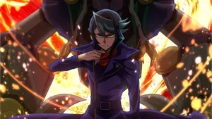 Shay Obsidian In A Duel Wallpaper