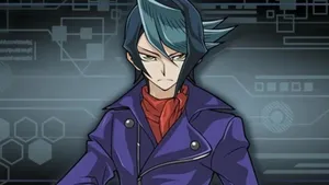 Shay Obsidian In A Dynamic Pose During A Dueling Showdown. Wallpaper