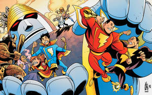 Shazam Dc Comic Book Character Wallpaper