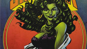 She Hulk Wearing Gown Wallpaper