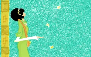 She's Happy And Wild Wallpaper