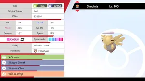 Shedinja Index Wallpaper
