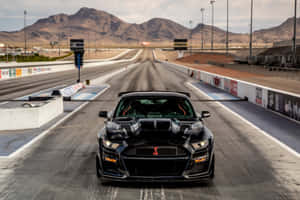 Shelby G T500 Readyto Raceat Dragstrip Wallpaper