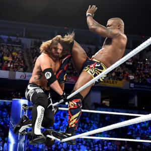 Shelton Benjamin Aj Styles Wwe Wallpaper