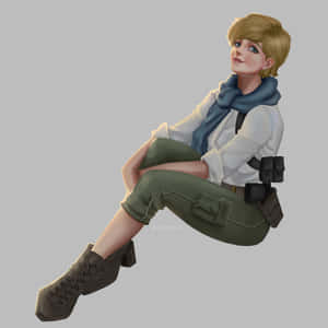 Sherry Birkin, The Brilliant Scientist From The Prominent Resident Evil Series Wallpaper