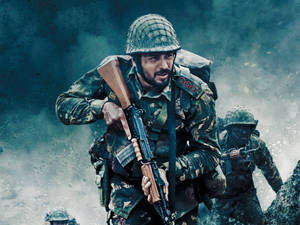 Shershaah Virkram Batra Carrying Insas Wallpaper