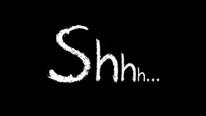 Shhh Quiet Please Wallpaper