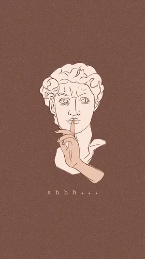 Shhh Quiet Please Wallpaper