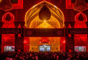 Shia Pilgrims Karbala Mosque Wallpaper