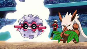 Shiftry Anime Battle Forretress Wallpaper