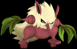 Shiftry Shiny 3d Model Wallpaper