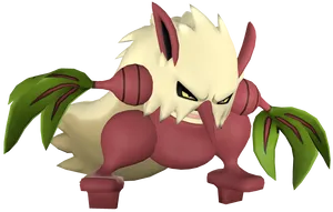 Shiftry Shiny 3d Model Wallpaper