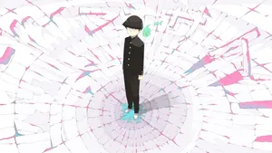 Shigeo Kageyama Unleashes His Psychic Power Wallpaper