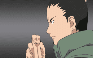 Shikamaru Nara Contemplating His Next Strategic Move Wallpaper