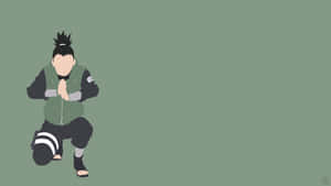 Shikamaru Nara Strategizing His Next Move Wallpaper