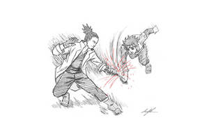 Shikamaru Nara - The Master Strategist Of Hidden Leaf Village Wallpaper