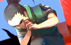 Shikamaru Shadow Art Wallpaper