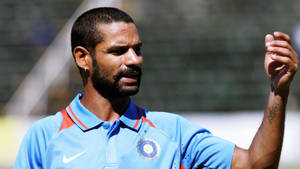 Shikhar Dhawan In The Sun Wallpaper