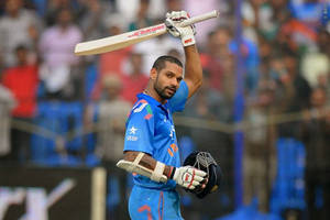 Shikhar Dhawan Star Athlete Wallpaper