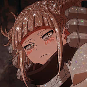 Shimmering And Blushing Himiko Toga Aesthetic Wallpaper