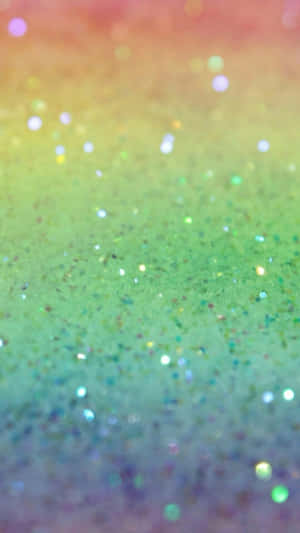 Shine Bright With Rainbow Glitter! Wallpaper