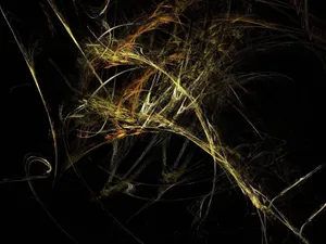 Shine Brighter In Black And Gold Aesthetic Wallpaper