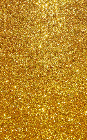 Shine Your Brightest With Yellow Glitter Wallpaper