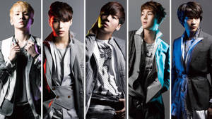 Shinee Colored Lights Wallpaper