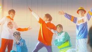 Shinee Colorful Photo Wallpaper