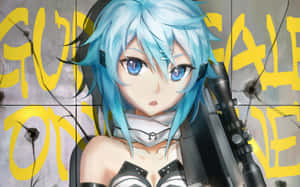 Shino Asada In Action Wallpaper