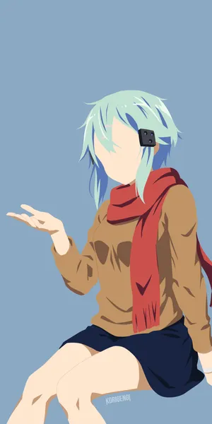 Shino Asada - The Fierce Virtual Sniper Wallpaper