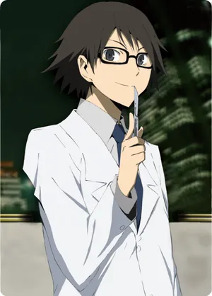 Shinra Kishitani In A Thoughtful Moment Wallpaper