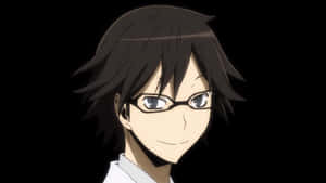 Shinra Kishitani Smiling In His Lab Wallpaper