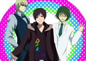 Shinra Kishitani Striking A Confident Pose In A Dynamic Urban Setting Wallpaper