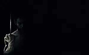 Shiny Adamantium Metal Surface Wallpaper