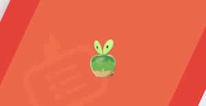 Shiny Applin In A Vibrant Atmosphere Wallpaper