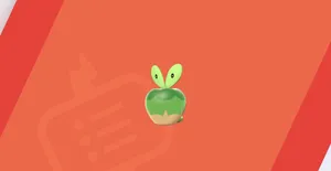 Shiny Applin In A Vibrant Atmosphere Wallpaper