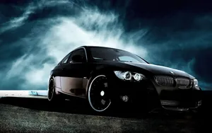 Shiny Black Cool Bmw Wallpaper