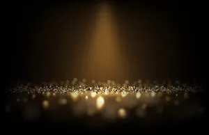 Shiny Golden Dark Color Wallpaper