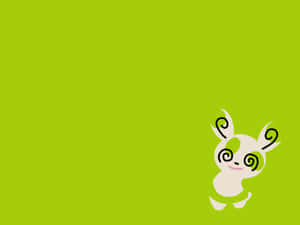 Shiny Green Spinda Wallpaper
