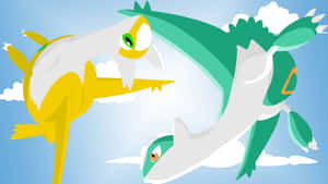 Shiny Latios And Shiny Latias Wallpaper