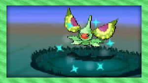 Shiny Masquerain Pixel Art Wallpaper