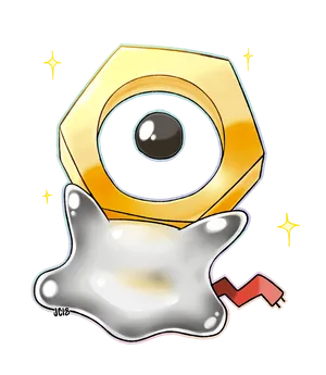 Shiny Meltan In Pokémon Go Wallpaper
