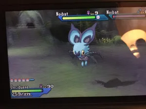 Shiny Noibat In Pokémon Game Wallpaper
