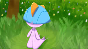 Shiny Ralts Wallpaper