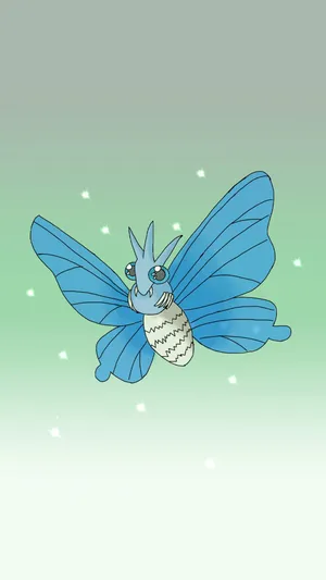 Shiny Venomoth Wallpaper