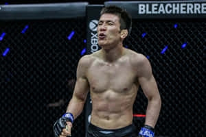 Shinya Aoki Excited One Championship Lightweight Division Wallpaper