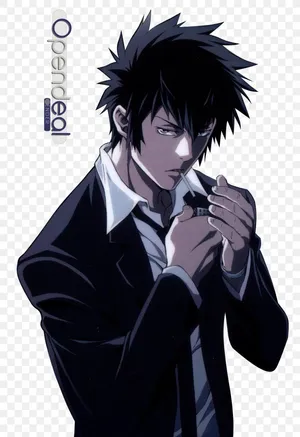 Shinya Kogami - The Enforcer In Action Wallpaper