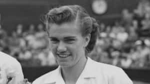 Shirley Fry Irvin Wimbledon Title Holder Wallpaper